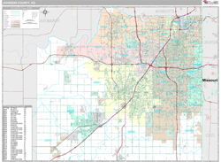 Johnson County, KS Wall Map