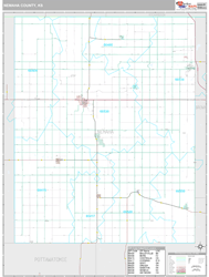 Nemaha County, KS Wall Map