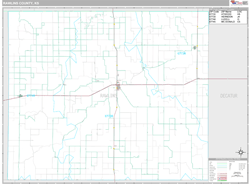 Rawlins County, KS Wall Map