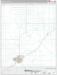 Seward County, KS Wall Map