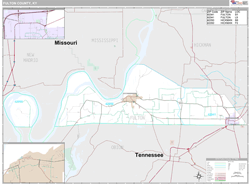 Fulton County, KY Wall Map