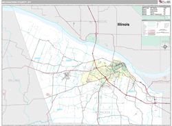 McCracken County, KY Wall Map