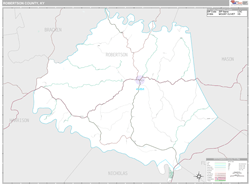 Robertson County, KY Wall Map