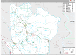 Avoyelles County, LA Wall Map