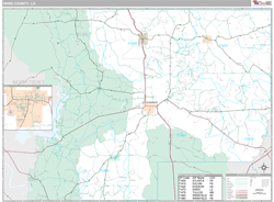 Winn County, LA Wall Map