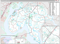 Charles County, MD Wall Map