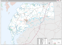 Kent County, MD Wall Map