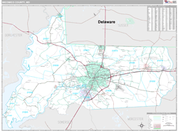 Wicomico County, MD Wall Map