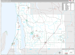 Antrim County, MI Wall Map