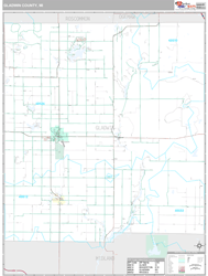 Gladwin County, MI Wall Map