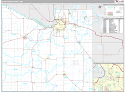 Blue Earth County, MN Wall Map