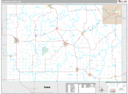 Fillmore County, MN Wall Map
