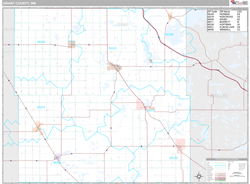 Grant County, MN Wall Map