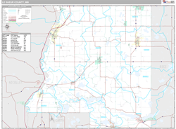 Le Sueur County, MN Wall Map