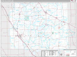 Otter Tail County, MN Wall Map