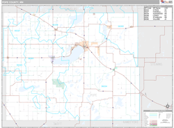 Pope County, MN Wall Map