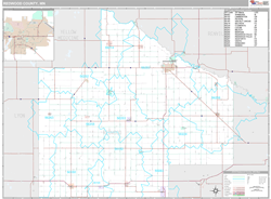 Redwood County, MN Wall Map