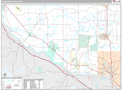 Sherburne County, MN Wall Map