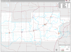 Sibley County, MN Wall Map