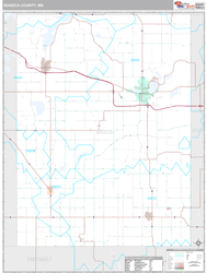 Waseca County, MN Wall Map