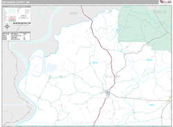 Wilkinson County, MS Wall Map