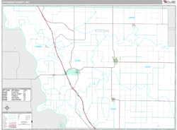 Atchison County, MO Wall Map