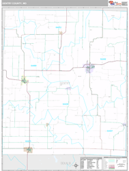 Gentry County, MO Wall Map