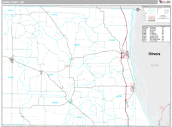 Lewis County, MO Wall Map