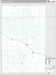 Antelope County, NE Wall Map