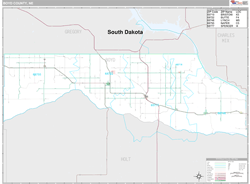 Boyd County, NE Wall Map