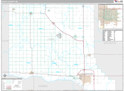 Dodge County, NE Wall Map