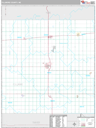 Fillmore County, NE Wall Map