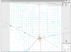 Phelps County, NE Wall Map