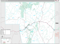 Elko County, NV Wall Map