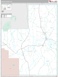 Lincoln County, NV Wall Map