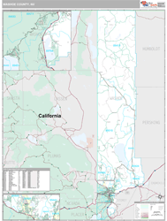 Washoe County, NV Wall Map