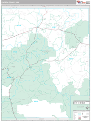 Catron County, NM Wall Map