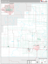 Curry County, NM Wall Map