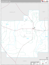 DeBaca County, NM Wall Map