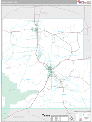 Eddy County, NM Wall Map