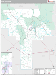 Grant County, NM Wall Map