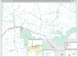 McKinley County, NM Wall Map