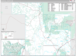 Sandoval County, NM Wall Map