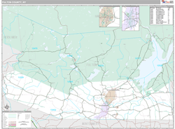 Fulton County, NY Wall Map