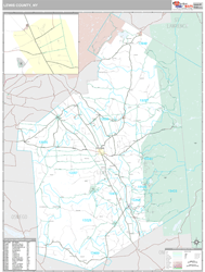 Lewis County, NY Zip Code Wall Map