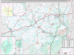 Orange County, NY Wall Map