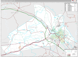 Schenectady County, NY Wall Map