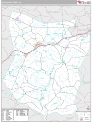 Schoharie County, NY Wall Map