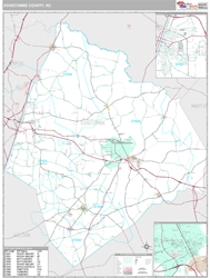 Edgecombe County, NC Wall Map