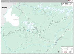 Graham County, NC Wall Map